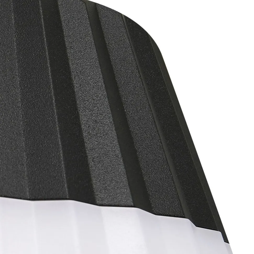 Lindby LED-lampe med jordspyd Ameline, antracit, IP65, 77 cm