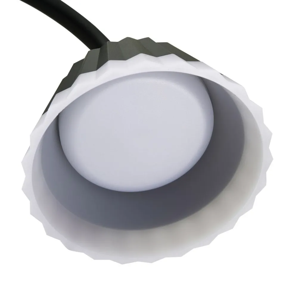Lindby LED-lampe med jordspyd Ameline, antracit, IP65, 77 cm