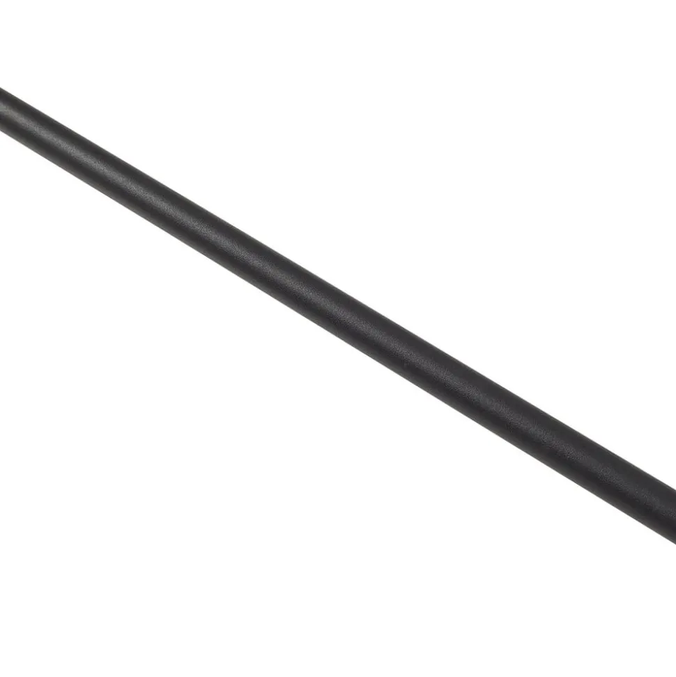 Lindby LED-lampe med jordspyd Darleen, antracit, metal, Ø10cm