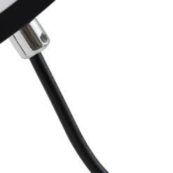 Lindby LED-lampe med jordspyd Syrene, 45 cm, sort, aluminium