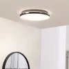 Lindby LED-loftlampe Comora, Ø 35 cm, hvid, IP44, 3000K