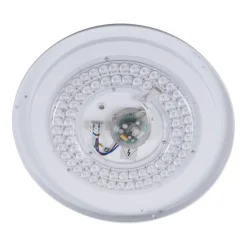 Lindby LED-loftlampe Duala, sort, RGB, CCT, fjernbetjening