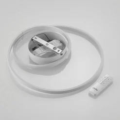 Lindby LED-loftlampe Emisua, hvid, CCT, dæmpbar