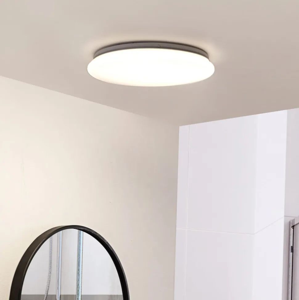Lindby LED-loftlampe Eovi, Ø 33 cm, hvid, 4.000 K