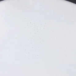 Lindby LED-loftlampe Glane, Ø 38 cm, sort/hvid, IP44