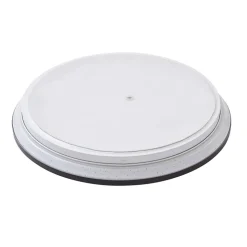 Lindby LED-loftlampe Glane, Ø 38 cm, sort/hvid, IP44