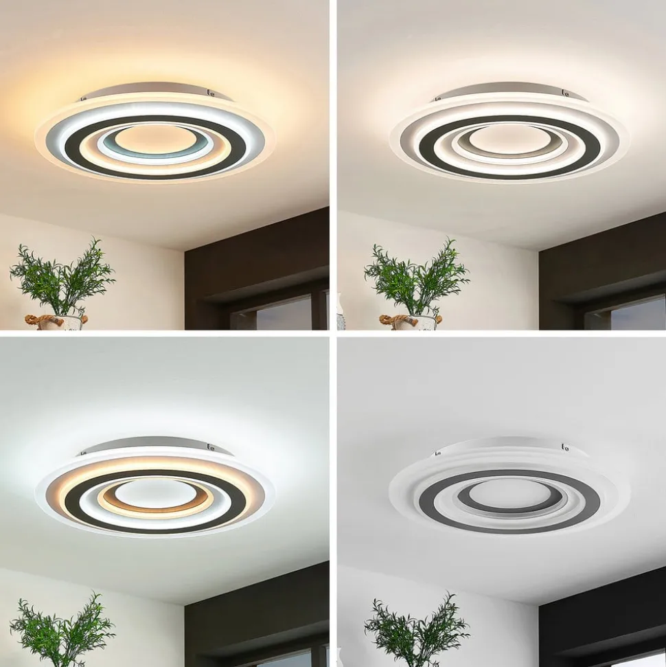 Lindby LED-loftlampe Jazmina, 50 cm, CCT, fjernbetjening
