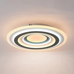 Lindby LED-loftlampe Jazmina, 50 cm, CCT, fjernbetjening