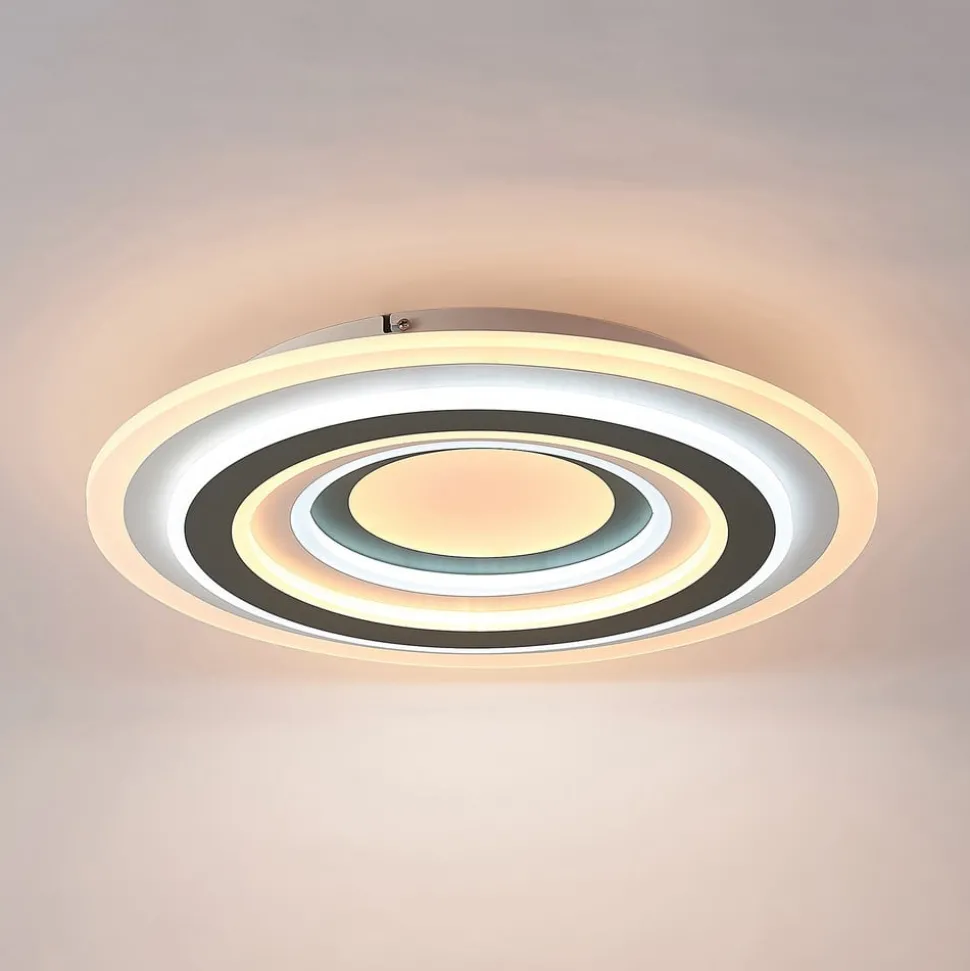 Lindby LED-loftlampe Jazmina, 50 cm, CCT, fjernbetjening