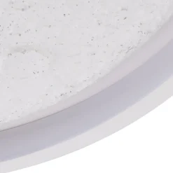 Lindby LED-loftlampe Kosmo, 40 cm, hvid, metal, moon