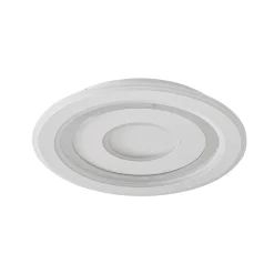 Lindby LED-loftlampe Lorvik, Ø 40 cm, hvid, CCT, dæmpbar