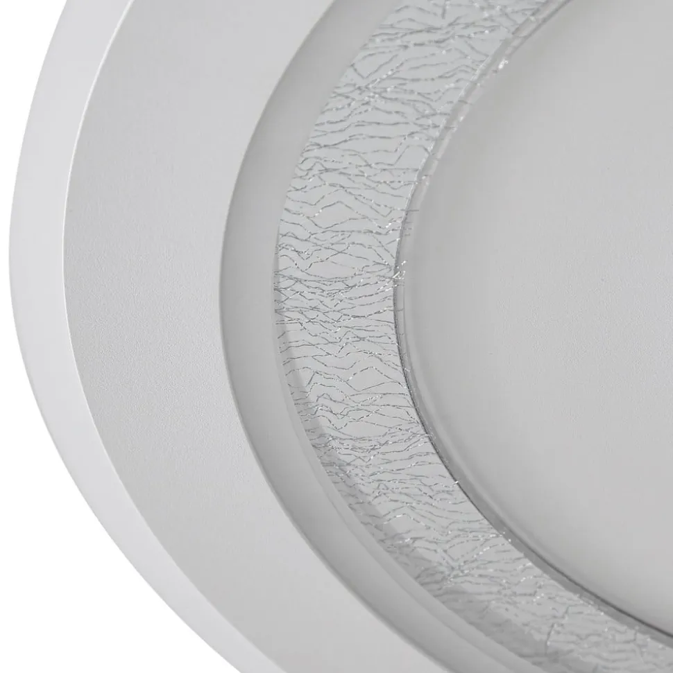Lindby LED-loftlampe Lorvik, Ø 40 cm, hvid, CCT, dæmpbar