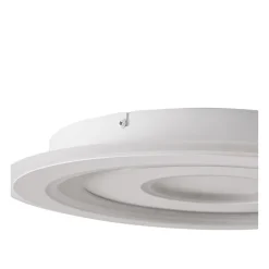 Lindby LED-loftlampe Lorvik, Ø 40 cm, hvid, CCT, dæmpbar