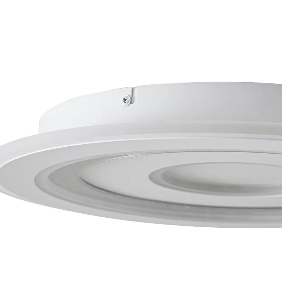 Lindby LED-loftlampe Lorvik, Ø 40 cm, hvid, CCT, dæmpbar