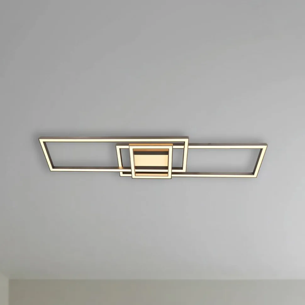 Lindby LED-loftlampe Mairin, CCT, fjernbetjening, dæmpbar