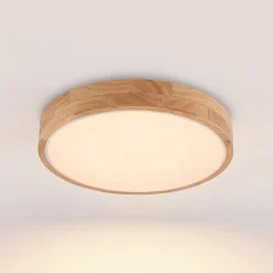 Lindby LED-loftlampe Milada, eg, CCT, fjernbetjening