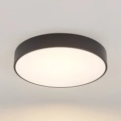 Lindby LED-loftlampe Milada, sort, CCT, fjernbetjening