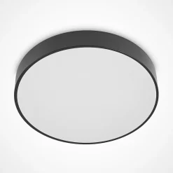 Lindby LED-loftlampe Milada, sort, CCT, fjernbetjening