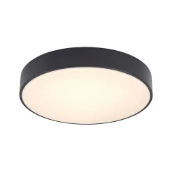 Lindby LED-loftlampe Milada, sort, CCT, fjernbetjening