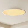 Lindby LED-loftlampe Narima, CCT, Ø 60 cm, sølv