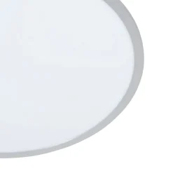 Lindby LED-loftlampe Narima, CCT, Ø 60 cm, sølv