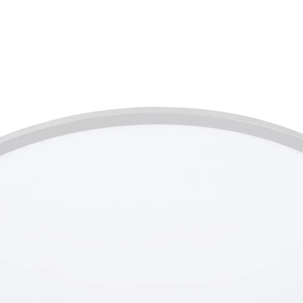 Lindby LED-loftlampe Narima, 4.000 K, Ø 100 cm, sølv
