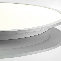 Lindby LED-loftlampe Narima, 4.000 K, Ø 80 cm, sølv