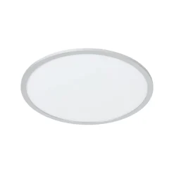 Lindby LED-loftlampe Narima, 4.000 K, Ø 50 cm, sølv