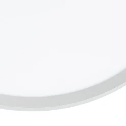 Lindby LED-loftlampe Narima, 4.000 K, Ø 50 cm, sølv