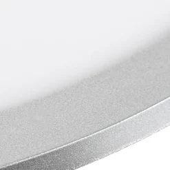 Lindby LED-loftlampe Narima, 4.000 K, Ø 50 cm, sølv