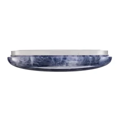 Lindby LED-loftlampe Orbi, 38 cm, blå/hvid, plast