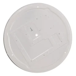 Lindby LED-loftlampe Orbi, 38 cm, blå/hvid, plast