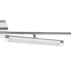 Lindby LED-loftlampe Pilou, 4 lyskilder, dæmpbar, krom