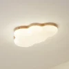 Lindby LED-loftlampe Pilvi, plast, sky, 50 cm