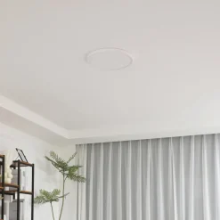 Lindby LED-loftlampe Pravin, Ø 40 cm, CCT, hvid