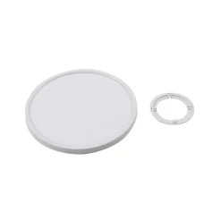 Lindby LED-loftlampe Pravin, Ø 40 cm, CCT, hvid