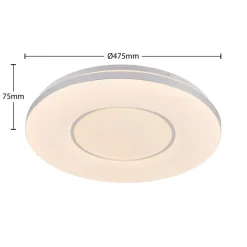 Lindby LED-loftlampe Robini, Ø 48 cm, CCT, dæmpbar