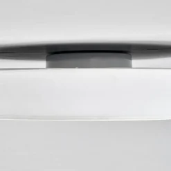 Lindby LED-loftlampe Saira, Ø 50 cm, hvid, tekstil