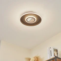 Lindby LED-loftlampe Selian, dæmpbar, Infinity Tunnel