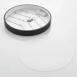 Lindby LED-loftlampe Simera, Ø 50 cm, sort, metal