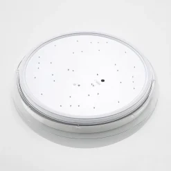 Lindby LED-loftlampe Sleya Ø 50 cm, hvid, CCT, dæmpbar