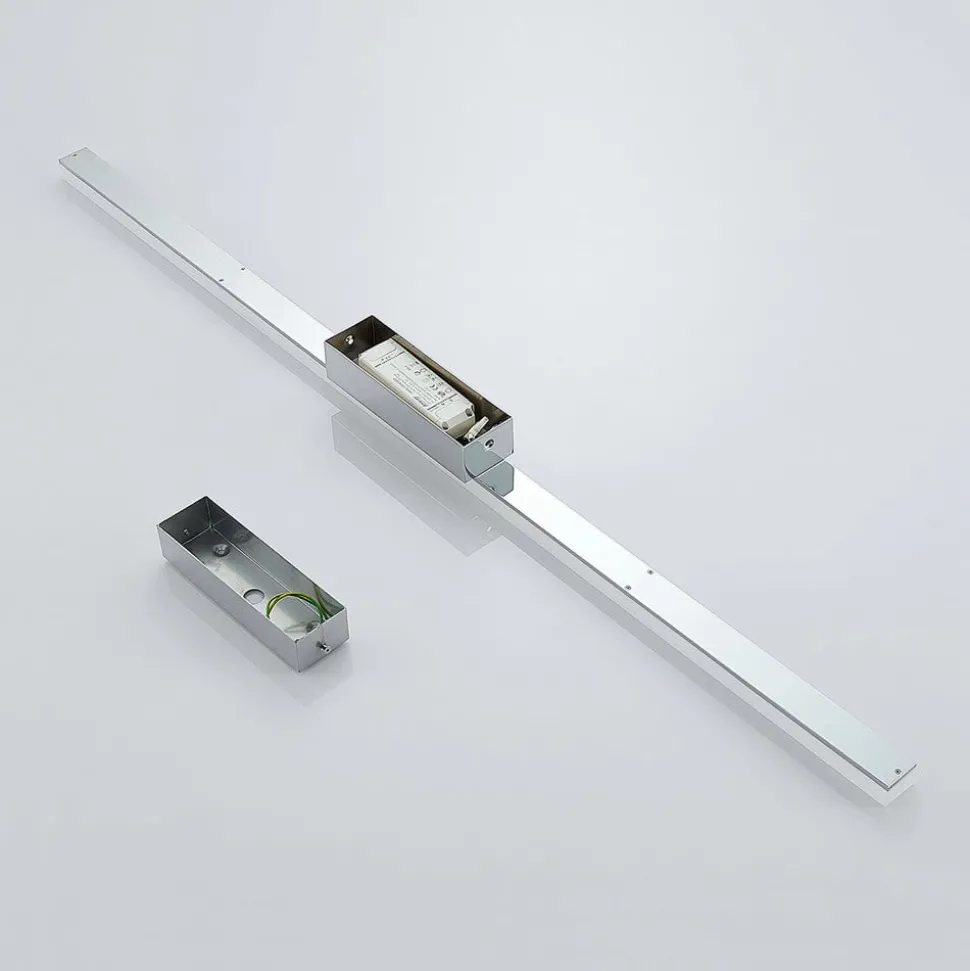 Lindby LED-loftlampe til badeværelset Levke, 116 cm, dæmpbar, IP44