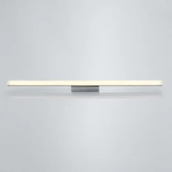 Lindby LED-loftlampe til badeværelset Levke, 100 cm, dæmpbar, IP44