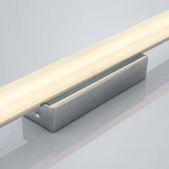Lindby LED-loftlampe til badeværelset Levke, 100 cm, dæmpbar, IP44