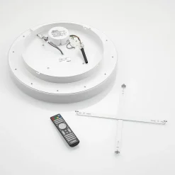 Lindby LED-loftlampe Wikani, hvid, RGB, CCT, dæmpbar