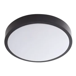 Lindby LED-loftslampe Ashen, 3.000 K. hvid, plast