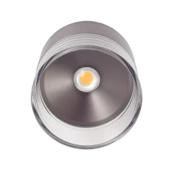 Lindby LED-loftslampe Dalila, sort, Ø 10 cm, aluminium