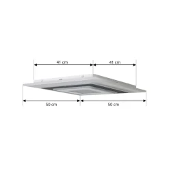 Lindby LED-loftslampe Rebeka, 50 x 50 cm, CCT, dæmpbar