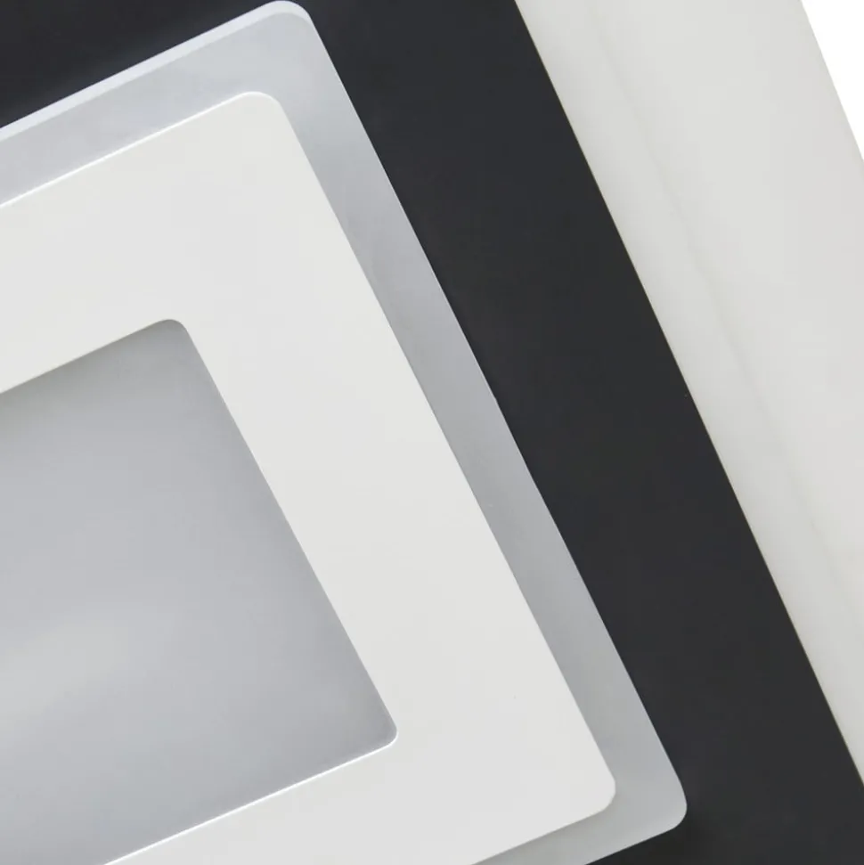 Lindby LED-loftslampe Rebeka, 50 x 50 cm, CCT, dæmpbar