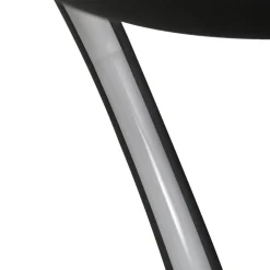 Lindby LED-loftventilator Lomata, sort, støjsvag, Ø 23 cm